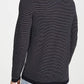 Suéter masculino Theory Ollis Crewneck de lã merino e manga comprida, preto, tamanho grande