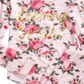 Conjunto de pijama com estampa floral da Bela Adormecida, 2 peças, Max &amp; Olivia, Little &amp; Big Girl, rosa, tamanho M