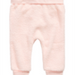 Calça jogger de pele sintética para bebê First Impressions para meninas, rosa blush, tamanho 0-3 M