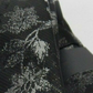 Gravata fina floral masculina INC International Concepts preta tamanho regular