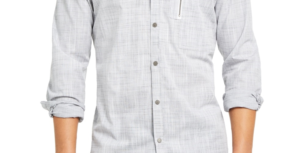 Camisa Murdock Cross Hatch Masculina INC International Concepts Branca Tamanho X-G