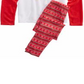 Conjunto de pijamas de 2 peças do esquadrão do Papai Noel da Max &amp; Olivia Little &amp; Big Girl, tamanho branco -G (10-12)