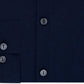 Camisa social masculina Kenneth Cole Reaction The Flex Slim Fit sem rugas, azul, tamanho 16,5 x 34 x 35