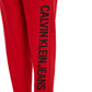 Calça de moletom Calvin Klein Racing Red Logo Institution para meninos, tamanho G 14/16