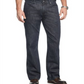 Calça jeans masculina Alfani reta bootcut tamanho 34x30 azul marinho
