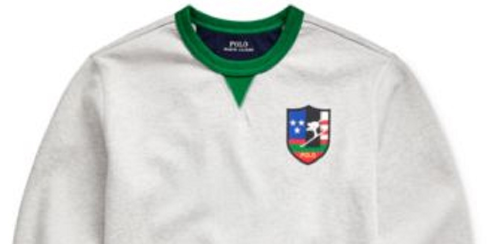 Ralph Lauren Boy's Rl Childrens wear/Polo Ralph Lauren Cinza Tamanho Médio