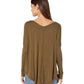 Túnica Moonshine Feminina Free People Verde Exército Tamanho P