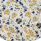 Blusa feminina floral Charter Club manga 3/4 branca tamanho extragrande