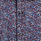 Camisa social masculina Bar III de algodão floral, cor bordô, vários tamanhos, tamanho G