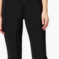 Calça Alfani Feminina com Babados e Bainha Preta Tamanho 8 Petite
