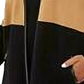 Cardigan feminino Charter Club Plus Milano bicolor marrom tamanho 0X