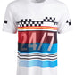 Camiseta gráfica masculina ID Ideology, branca, tamanho XXX-G