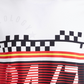 Camiseta gráfica masculina ID Ideology, branca, tamanho XXX-G