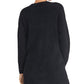 Cardigan feminino Amara com camadas de pele sintética, preto, tamanho XS, da Rachel Roy