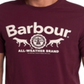 Camiseta masculina Barbour Max Logo Graphic vermelha tamanho XX-G
