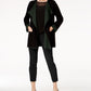 Cardigan Alfani Feminino Colorblocked Frente Aberta Verde Tamanho X-S
