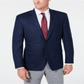 Lauren Ralph Lauren Masculino Classic-Fit UltraFlex Stretch Azul Marinho Xadrez Windowpane Sport Coat Azul Marinho Tamanho 46