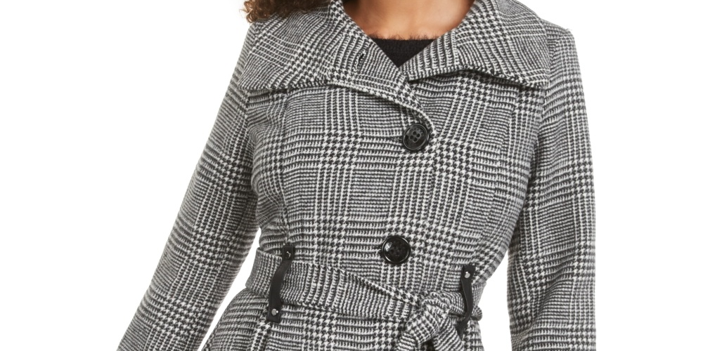 Casaco com saia Madden Girl Junior's Drama cinza tamanho XX-G