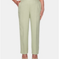 Calça curta feminina Alfred Dunner Celadon South Hampton proporcionada, verde, tamanho 8