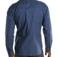 Camisa masculina Theory Irving Bridge Regular Fit Woven Button Down Azul Tamanho Médio