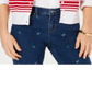 Cardigan listrado feminino Charter Club azul tamanho XX-G