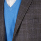 Ralph Lauren Blazer Xadrez Windowpane Masculino Cinza Tamanho 43