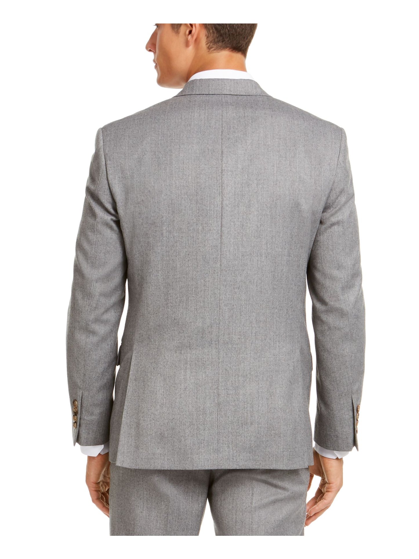 Jaqueta Ralph Lauren Masculina de Lã Clássica, Cinza, Tamanho 48