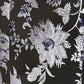Blazer masculino slim fit com estampa floral metálica da INC International Concepts, preto, tamanho 2XLT