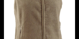 Karen Scott Women's Zip Front Vest Brown Size Petite XL