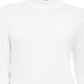 Blusa feminina lisa estilo &amp; co, branca, tamanho pequeno médio