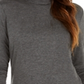 Blusa de gola falsa feminina Style &amp; Co, preta, tamanho XS