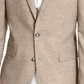Blazer masculino Tommy Hilfiger Trevor Woven Plaid de dois botões, bege, tamanho 44