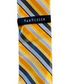 Cinto social masculino Van Heusen prateado, listrado, fino, de seda, não aplicável, amarelo, tamanho regular