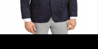 Casaco esportivo masculino de camurça sintética com corte clássico, tamanho 36, da Lauren Ralph Lauren