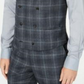 Colete Ralph Lauren Masculino Xadrez Trespassado Cinza Escuro Tamanho Médio