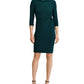 Vestido Ralph Lauren Feminino Manga 3/4 Acima do Joelho Verde Tamanho 14