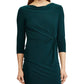 Vestido Ralph Lauren Feminino Manga 3/4 Acima do Joelho Verde Tamanho 14