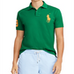 Polo Ralph Lauren Masculino com Gola Patchwork Verde Tamanho XX-G