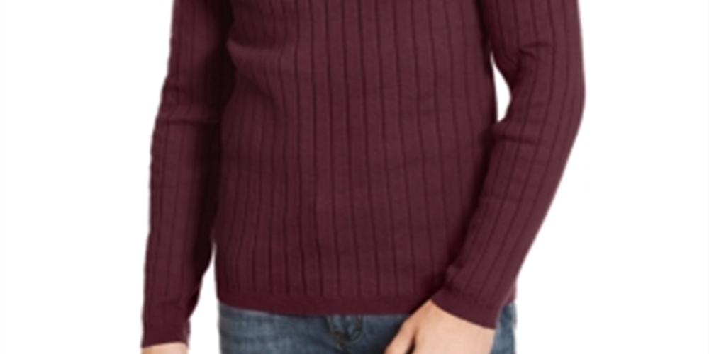 Suéter Elite Gola Alta Masculino INC International Concepts - Vinho Tamanho Médio