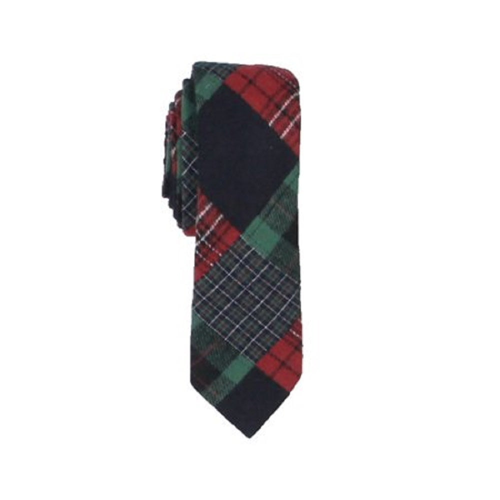 Gravata profissional masculina Bar III Hemlock Business, preta, tamanho regular