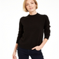 Karen Scott Suéter Feminino Gola Falsa Preto Tamanho Pequeno GG