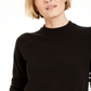 Karen Scott Suéter Feminino Gola Falsa Preto Tamanho Pequeno GG