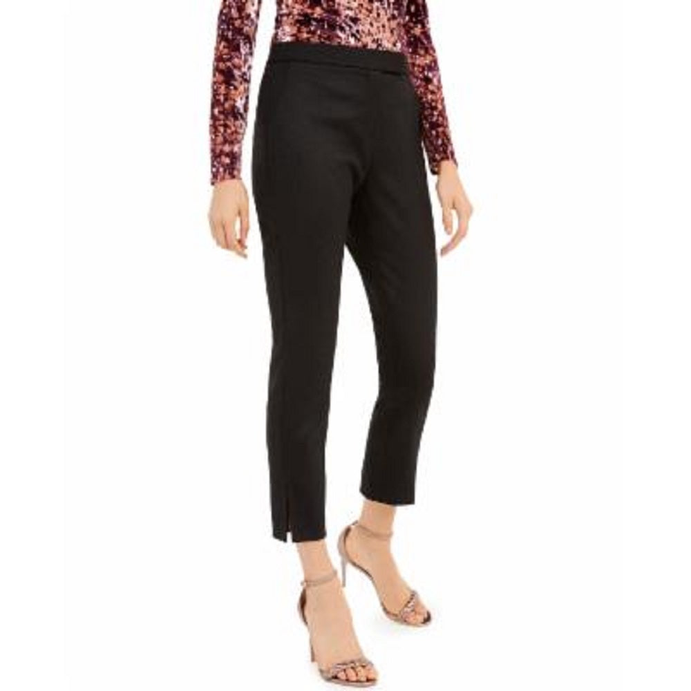Calça Rachel Zoe Bibiana de lã mista feminina, preta, tamanho 6