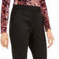 Calça Rachel Zoe Bibiana de lã mista feminina, preta, tamanho 6