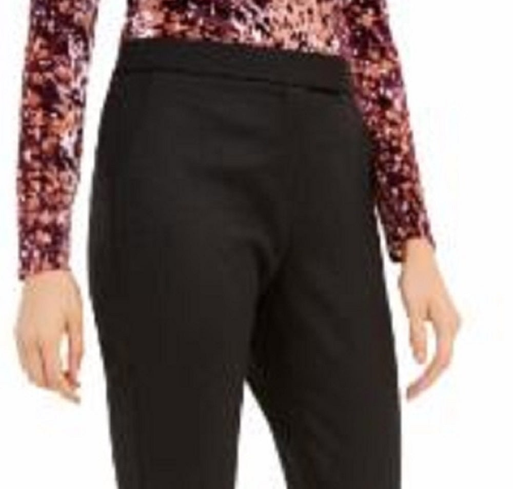 Calça Rachel Zoe Bibiana de lã mista feminina, preta, tamanho 6
