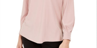 Blusa Alfani Feminina Recortada Rosa Tamanho Petite XL