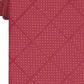 Gravata Alfani Masculina Windowpane Vinho Tamanho Regular