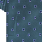 Gravata de pescoço Alfani Masculina Camino Neat Silk Blend Business Verde Tamanho Regular