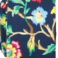 Gravata fina floral com estampa de coroa masculina Bar III, tamanho azul marinho, tamanho regular