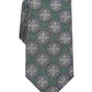 Gravata Tasso Elba Classic Medallion Masculina Verde Tamanho Regular
